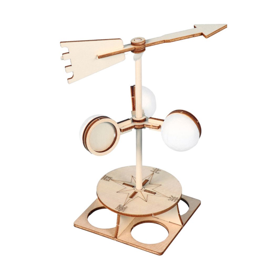 Kids DIY Wind Vane Model Kit Scientific Physics Experiment-