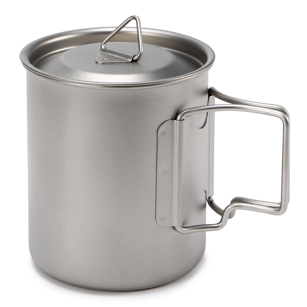 Ultralight Titanium Cup Outdoor Portable Mug Camping Picnic