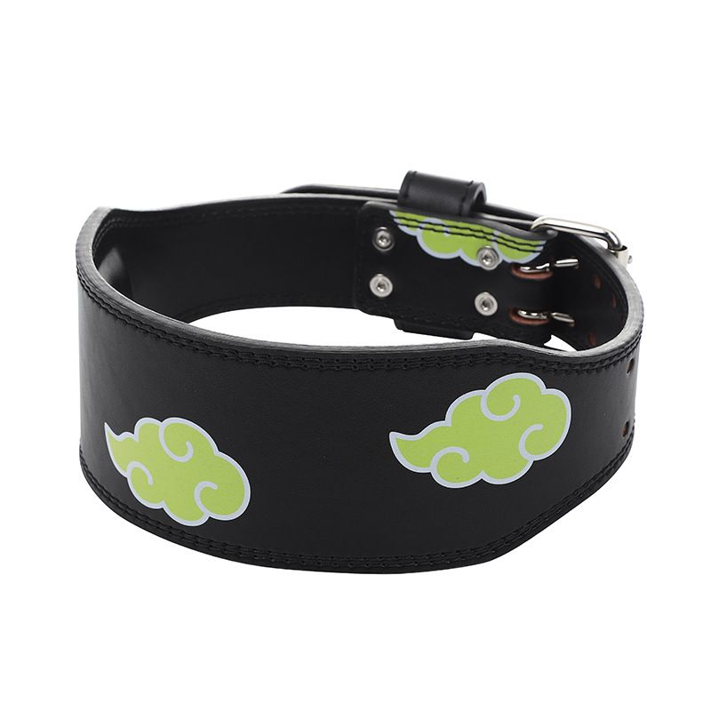 (black Green)Weightlifting Belt For Bodybuilding Squatting Lower Back Support Pain Real Functi JIN