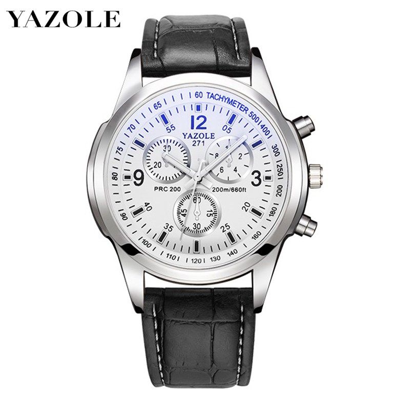 Top Luxury Brand Watch Famous Fashion Sports Cool Men Quartz Watches Wristwatch Gift For Male Black