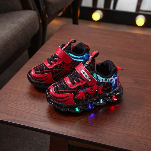 Children's Sports Shoe Night Lights - Red