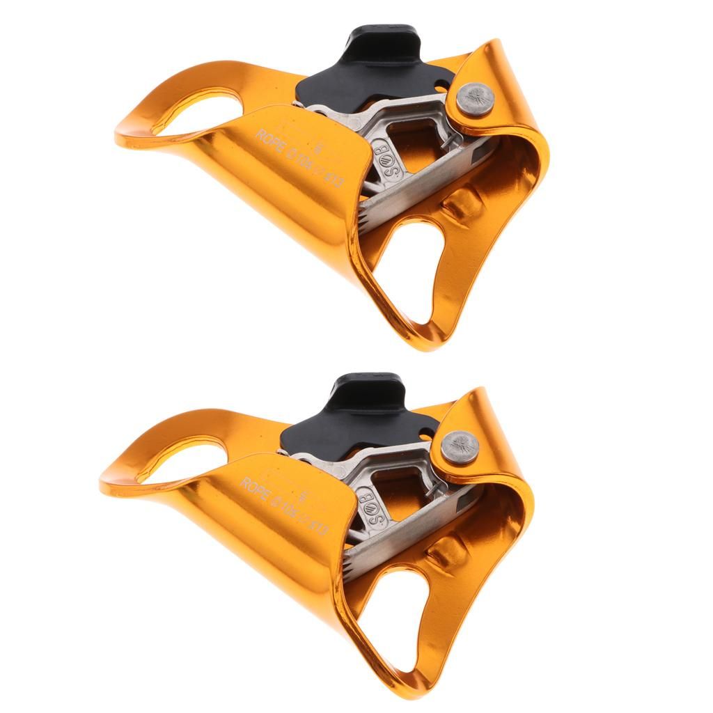 2x Outdoor Chest Ascender Rock Climbing Ascender Vertical Rope Access