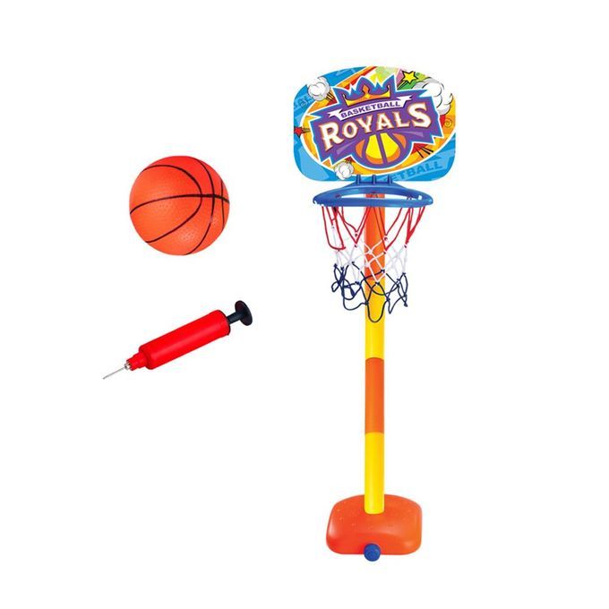 3Pcs Mini Kids Children Basketball Hoop Stand Inflator Pump-