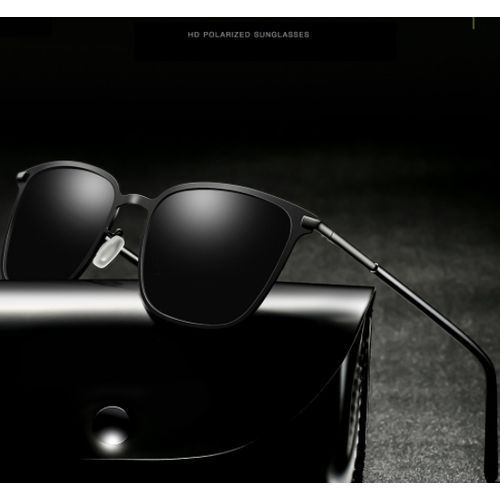 Men's Sunglasses Metal Polarized-black