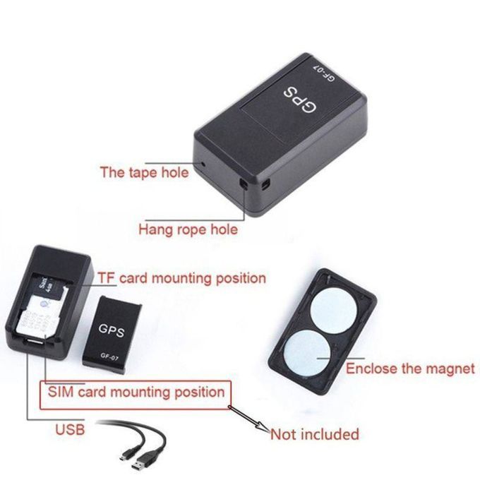 GF-07 GPS Location Tracker With Voice Recording