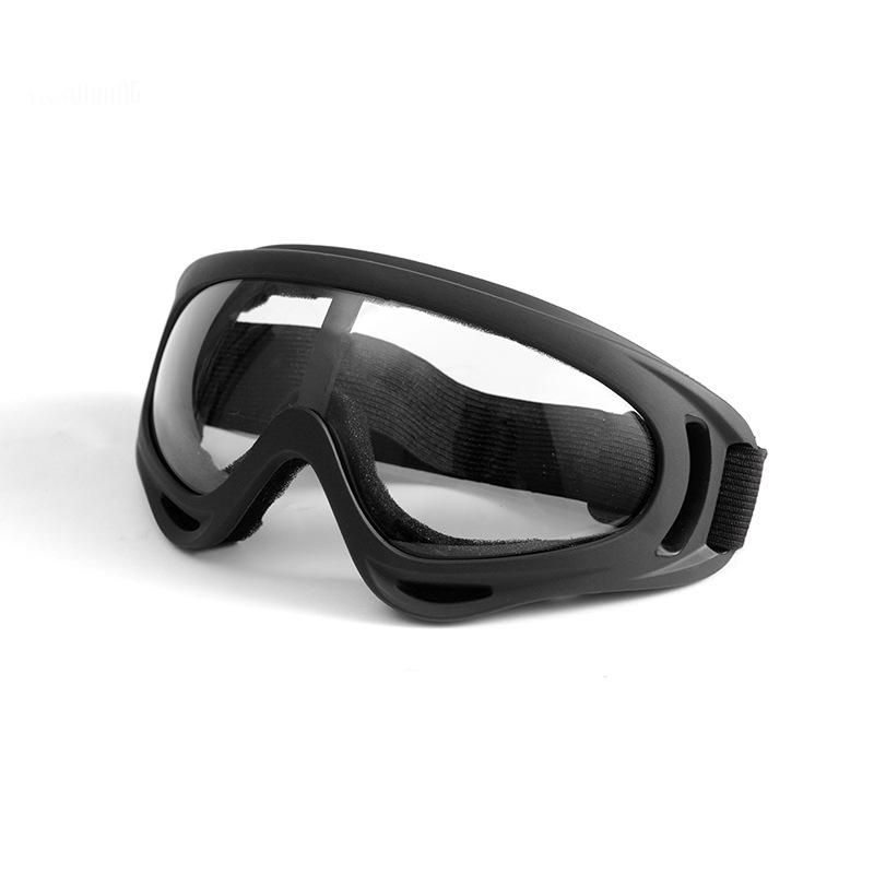 2PCS Outdoor bike riding glasses Retro ski motorcycle mask goggles