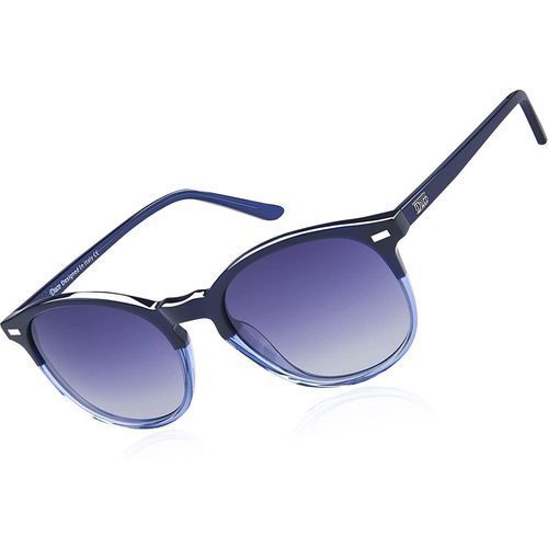 DUCO Retro Round UV400 Polarized Sunglasses For Women Men