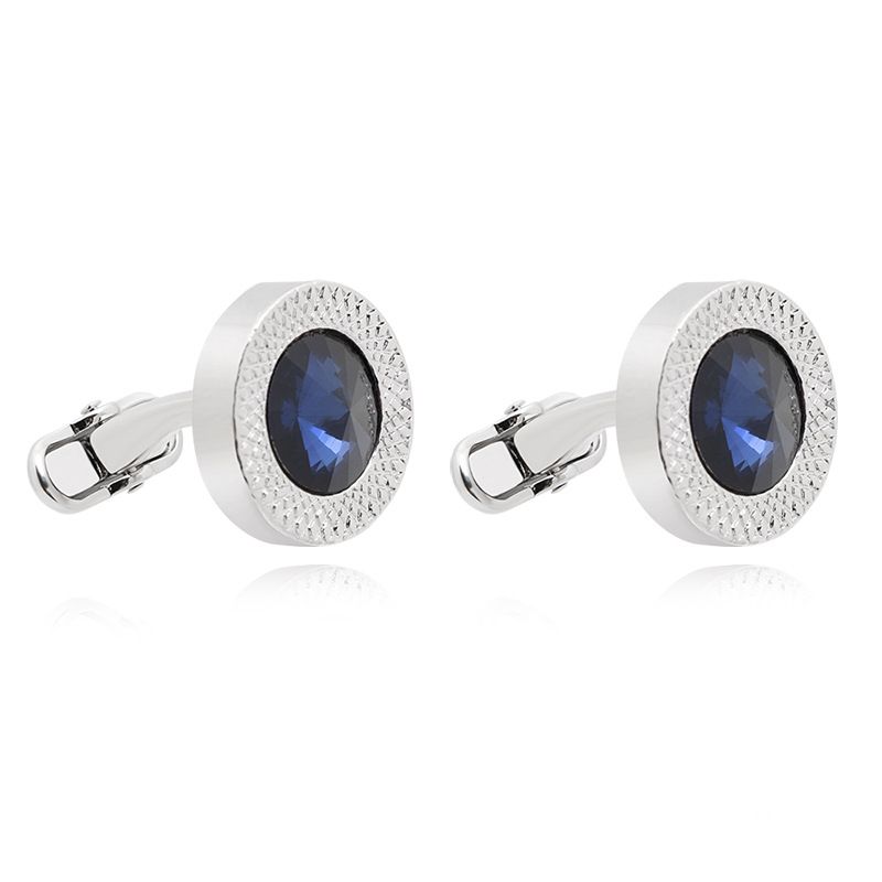 Men Unique Curve Edge Designer Men's Shirt Cuff Links