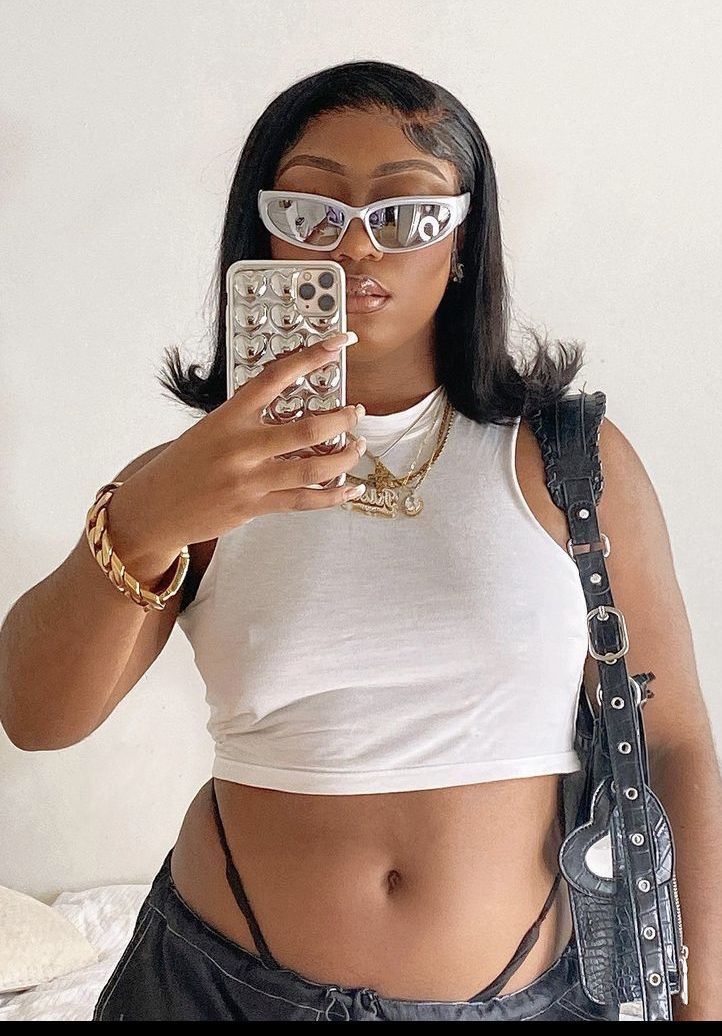 Unique Unisex Y2K  Sunglasses  - Grey