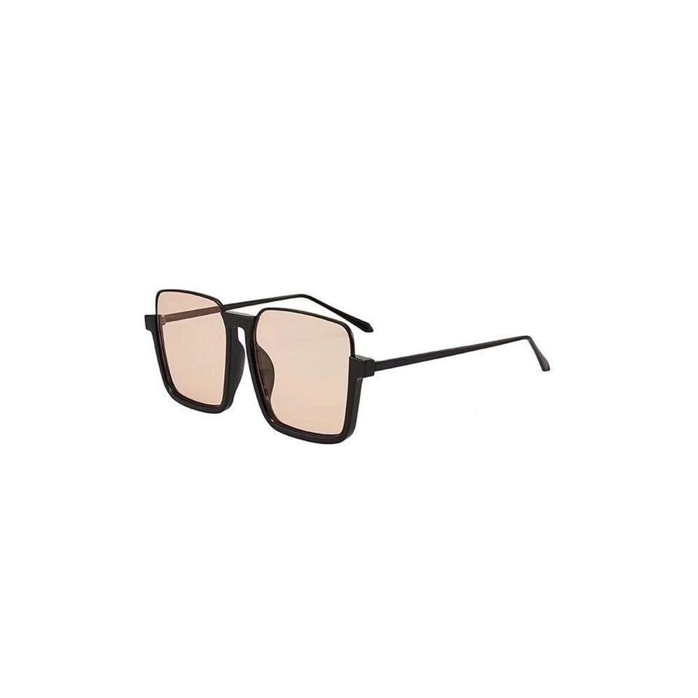 Extra Large Frame Anti-blue Light Retro Glasses Square Glasses Anti-ultraviolet
