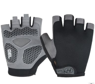 Cycling Shock Absorbing Anti- Gloves Fitness Weight Lifting Training Half-finger Gloves