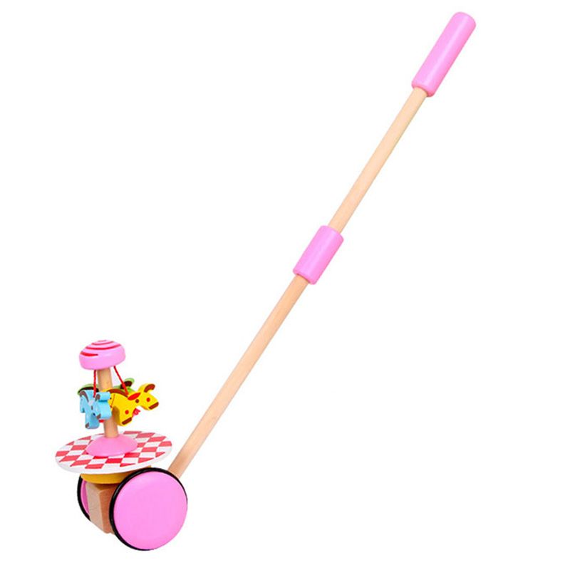 Kids Wooden Toys Baby Walker Baby First Steps Car Car