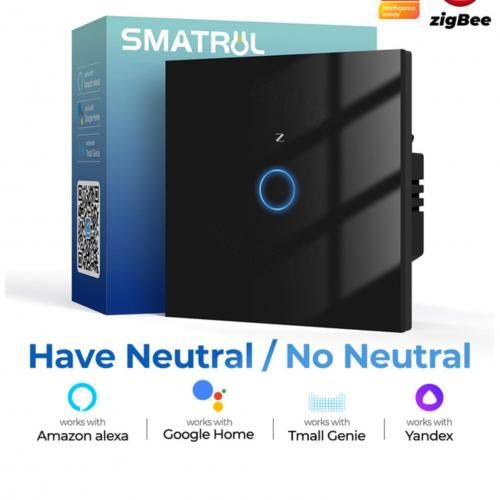 Smart WiFi Touch Switch Light For Assistant Google Home