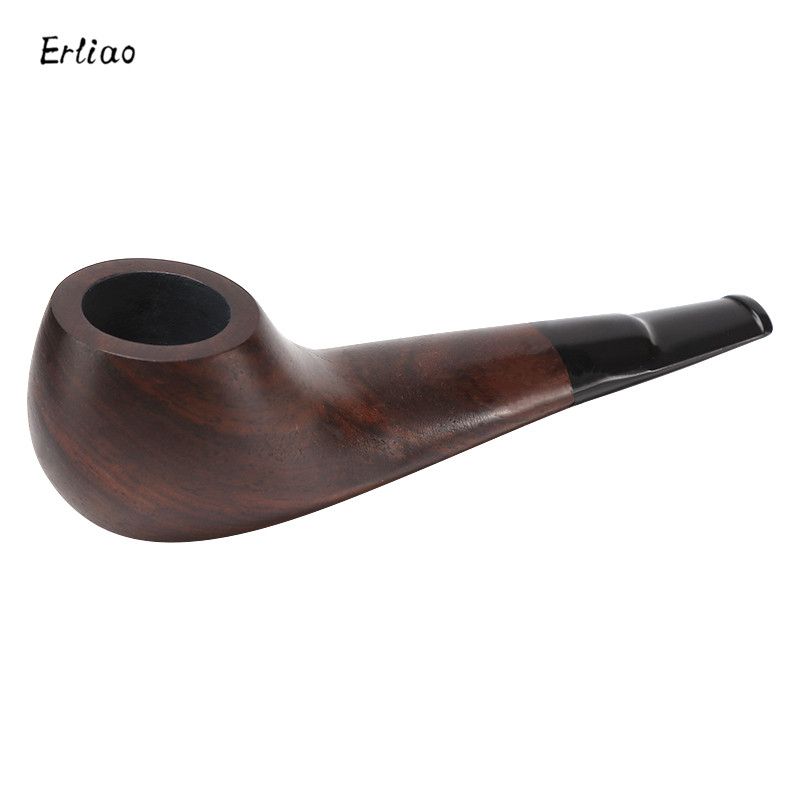 Good Quality Ebony Wood Pipes Portable Creative Smoking