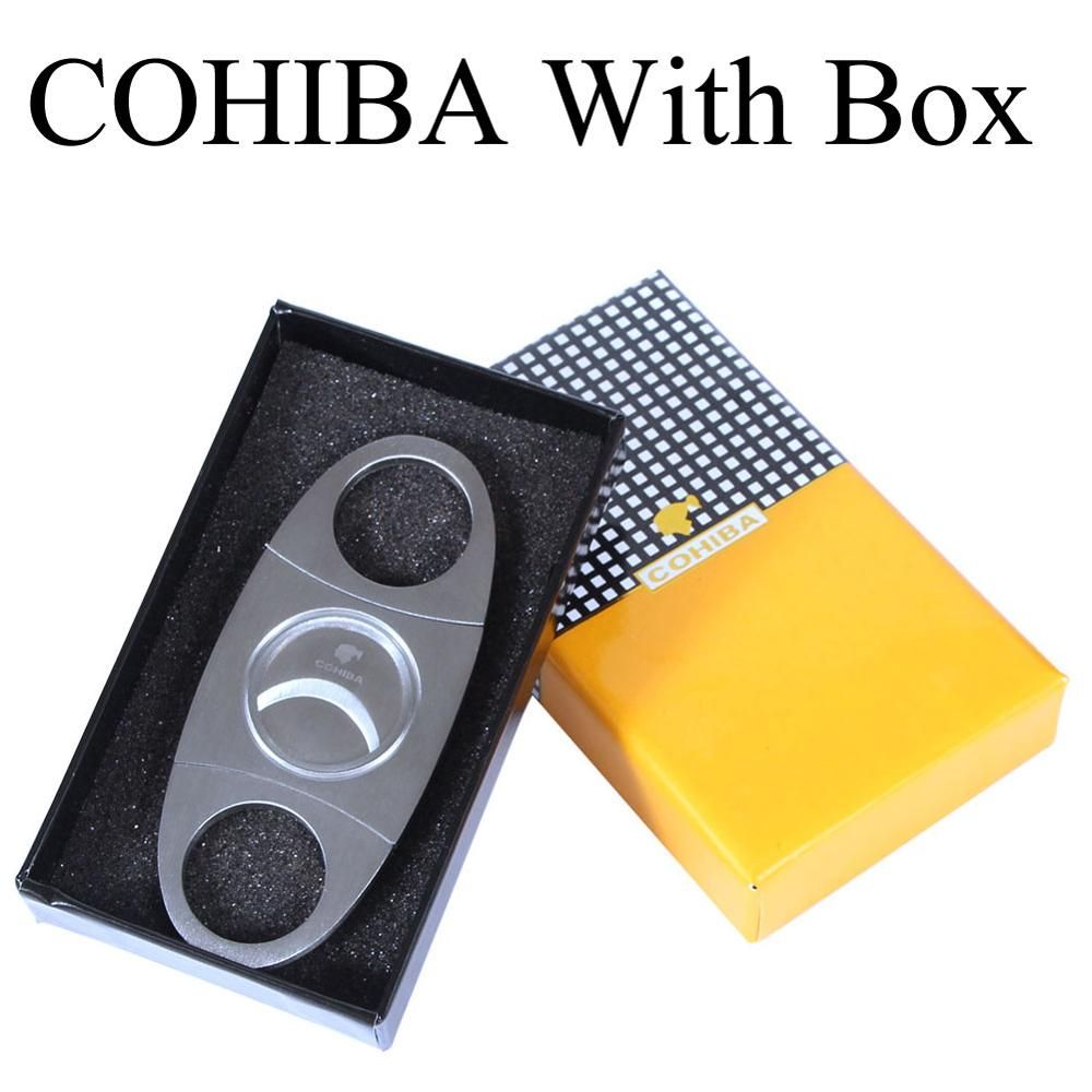 COHIBA Cigar Cutter Brand New Stainless Steel Metal Classic