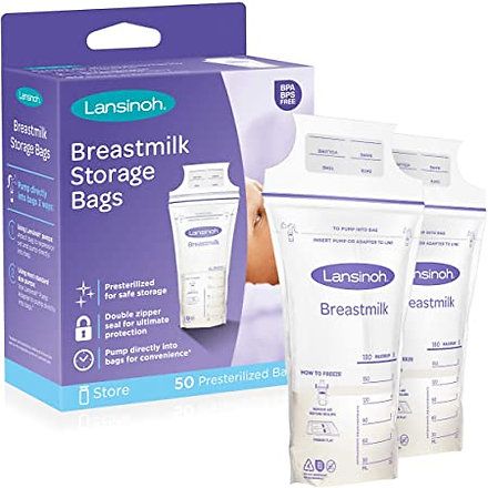 Breastmilk Storage Bags, 25 Per Pack