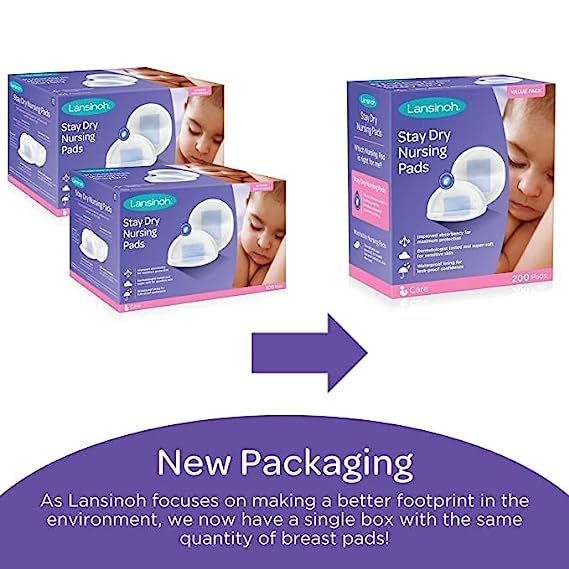 Disposable Breast Pads Nursing Moms, 200ct