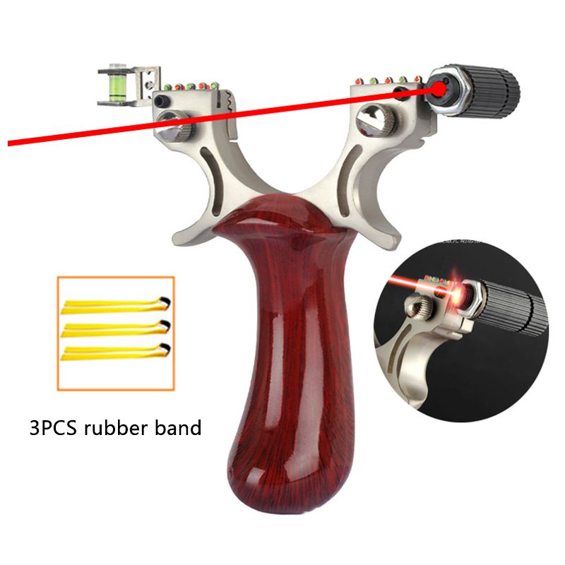 New Laser Infrared Slingshot Alloy Catapult Head +