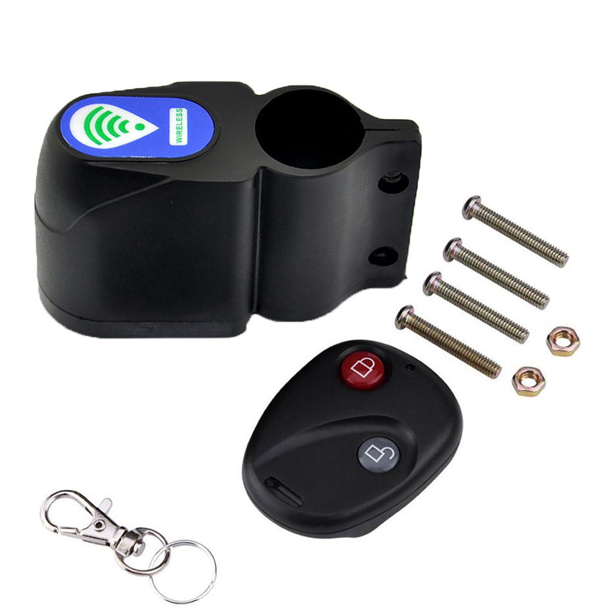 Mountain Bike Bicycle Anti-Thef Security Alarm Lock Sound