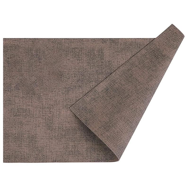 Faux Leather Heat Resistant Placemats for Dining Table Set B