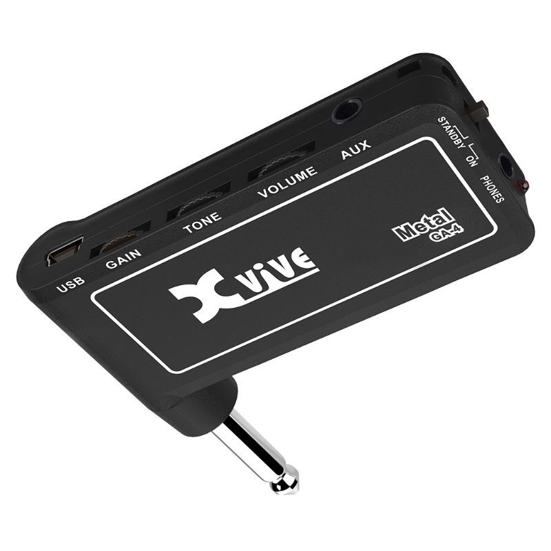 Plug Headphone Amp Elec Recharge 1pc Mini Guitar Portable