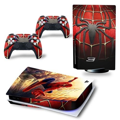 PS5 Console Anti-scratch/Dust Full Body Sticker-Spiderman