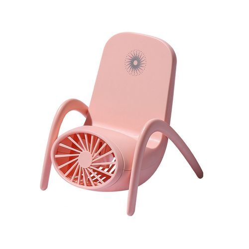 Mobile Phone Holder With Small Fan USB Charging