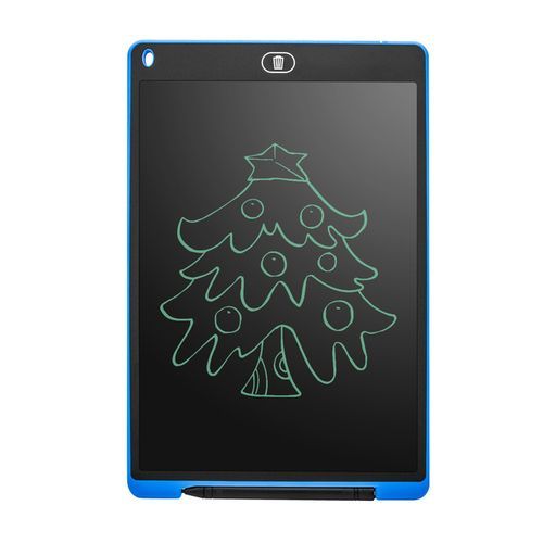 10/12/16 Inch LCD Drawing Tablet For Children Painting Tools Electronics Writing Board Boy Kids Educational Toy Small Blackboard(#12 Inch Blue)