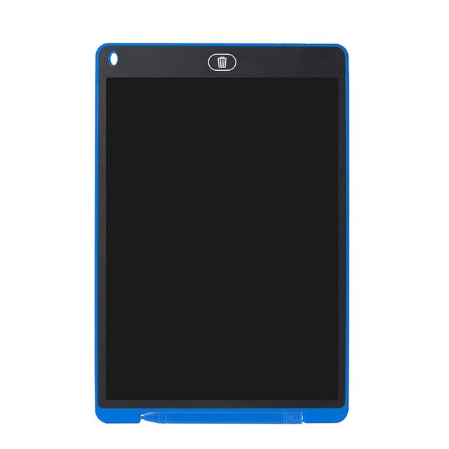 For Children 10_12Inch Electronic Drawing Board LCD Screen Writing Digital Graphic Drawing Tablets Electronic Handwriting Pad(#12 Inch Blue)