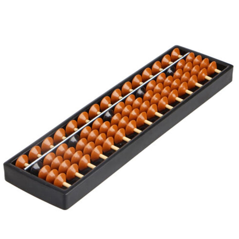 15 Digits Abacus Arithmetic Tool Children Math Learning Aid Calculating Toy