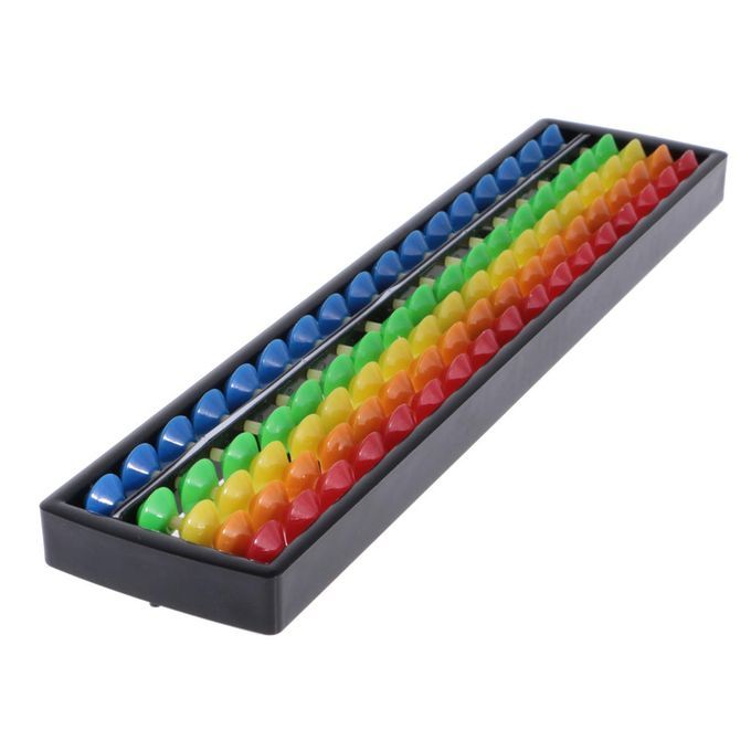 17 Rods Plastic Portable Abacus Arithmetic Children Learning