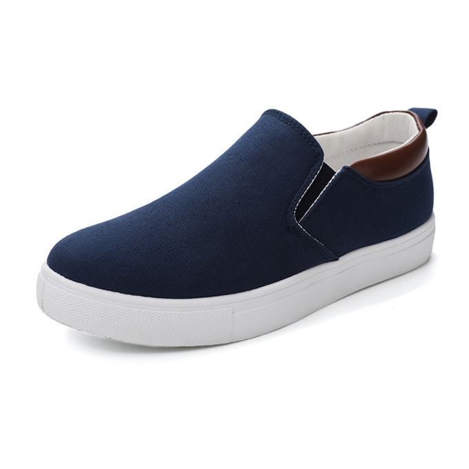 Men's Korean Style Casual Shoes-Blue