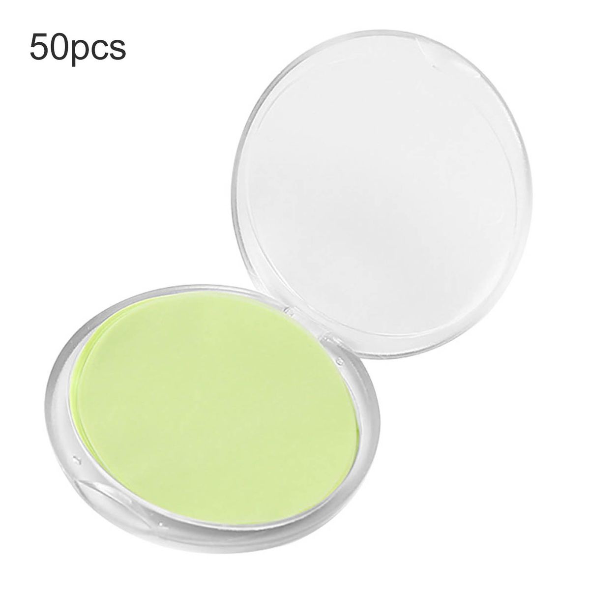 50Pcs Portable Travel Disposable Soap Paper Wash Hand-Green