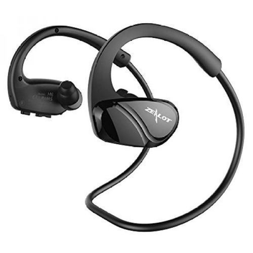 H6 Waterproof Bluetooth Headphones IPX7 Fall-proof ErgonomicDesign Sports Earphone Earbuds For Sports. Running Or Gym Workout TXMALL