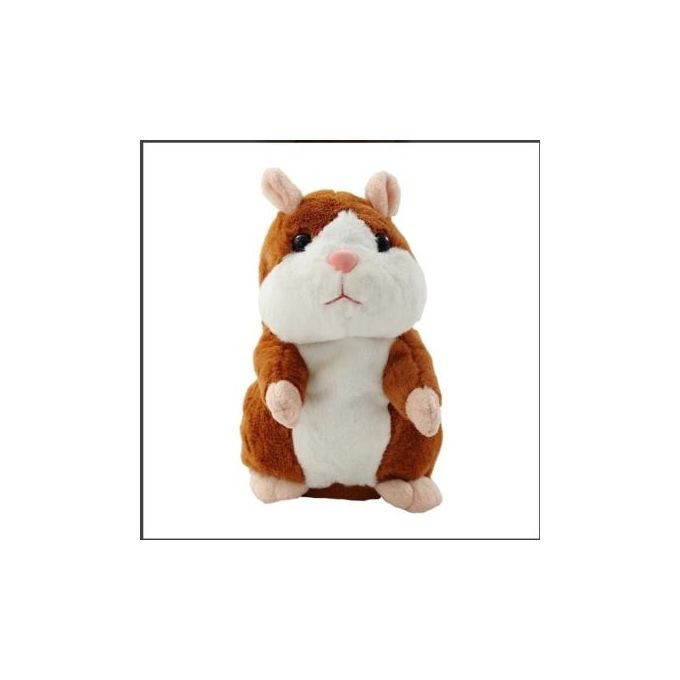 Talking Hamster Repeats What You Say Electronic Plush Toy