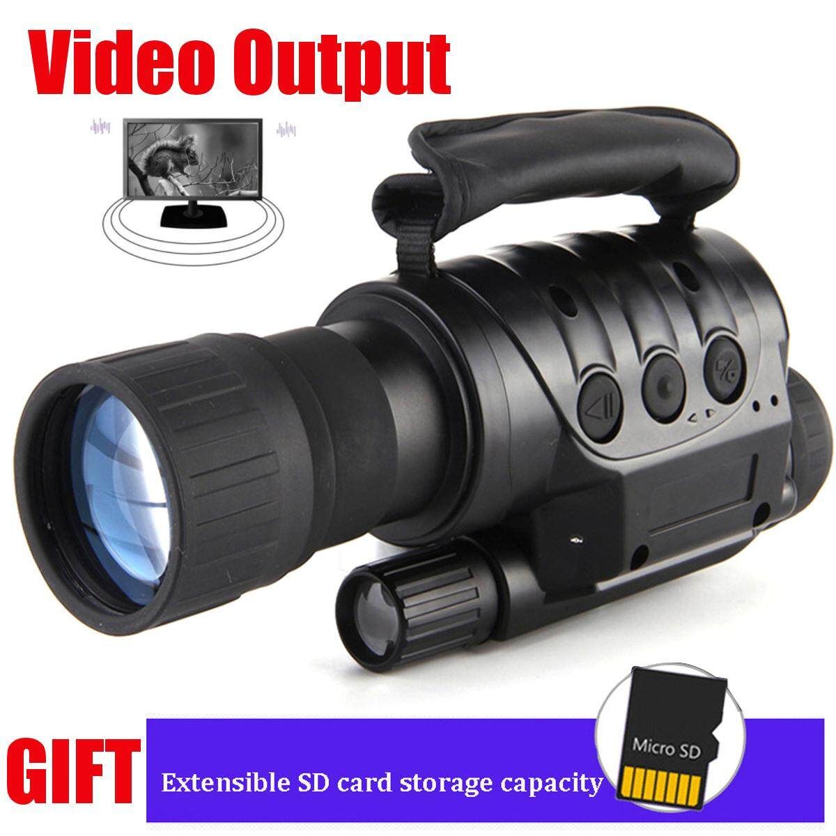 IPRee77-6X 6x50 HD Digital IR Infrared Night Vision Spotting Scope Space Astronomical Camera Camcorder
