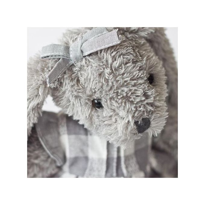 Dabron Foreign Trade Doll Plush Toy Sarong Skirt Rabbit New Doll # Gray Plaid Skirt