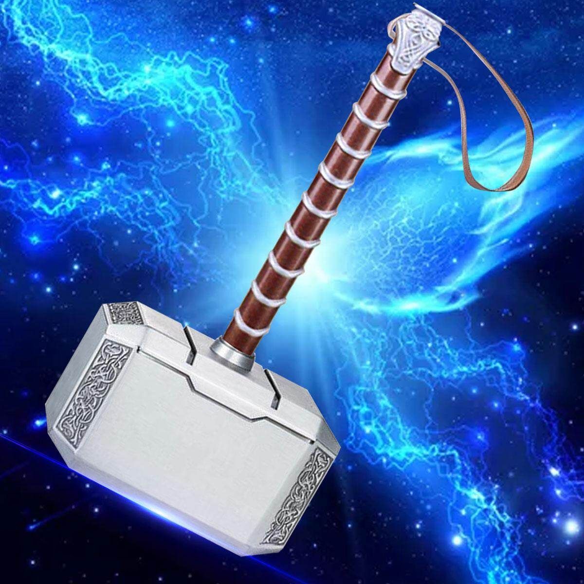 Full Metal Thor Hammer Rep*lica Cosplay Prop Mjolnir Decor Gift