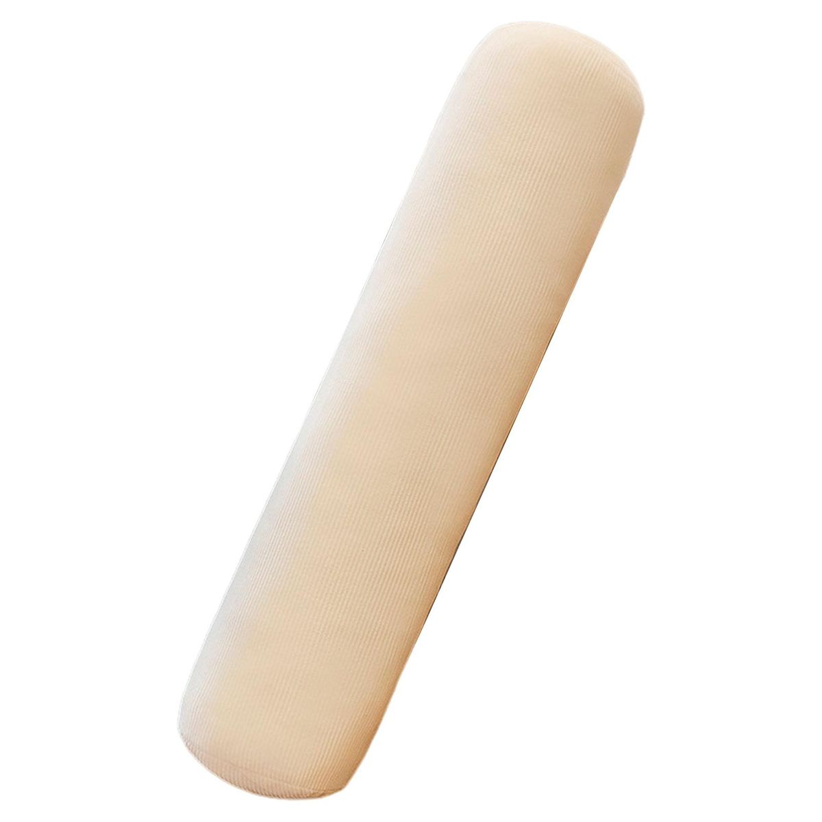 Sofa Plush Cushion Plush Cylindrical Throw Pillow Stuffed Toy White