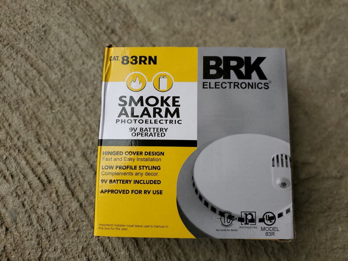 PHOTOELECTRIC SMOKE ALARM