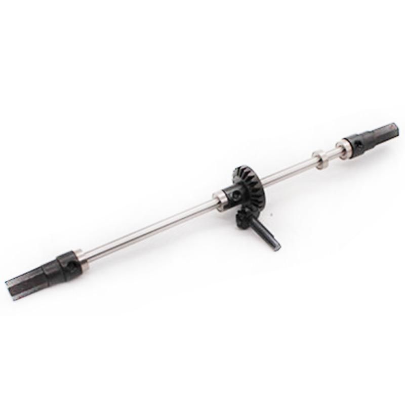 Upgrade Metal Gear Bridge Axle for WPL B1 B-1 B14 B-14 B24 B-24 C14 C-14 C24 C-24 RC Car Spare Parts Metal Front Rear Axle Gear Steering Pull Rod Servo Pull Rod,Rear