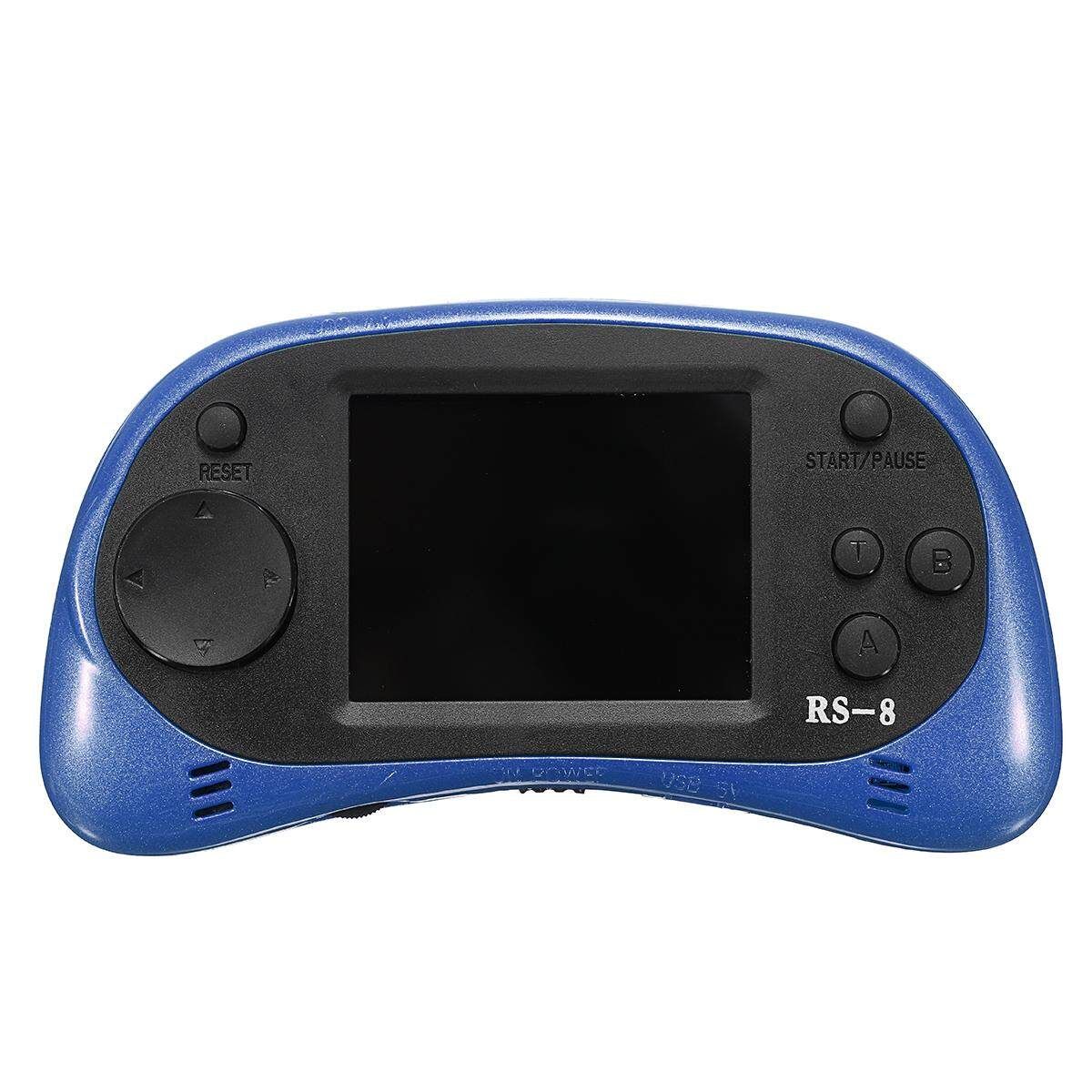 Game Console Portable Rechargeable Player 260 In 1 Games For Kids 2.5” Screen (Blue) Blue