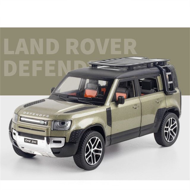 1/24 Land Rover Defender SUV Alloy Car Model Diecast & Toy M