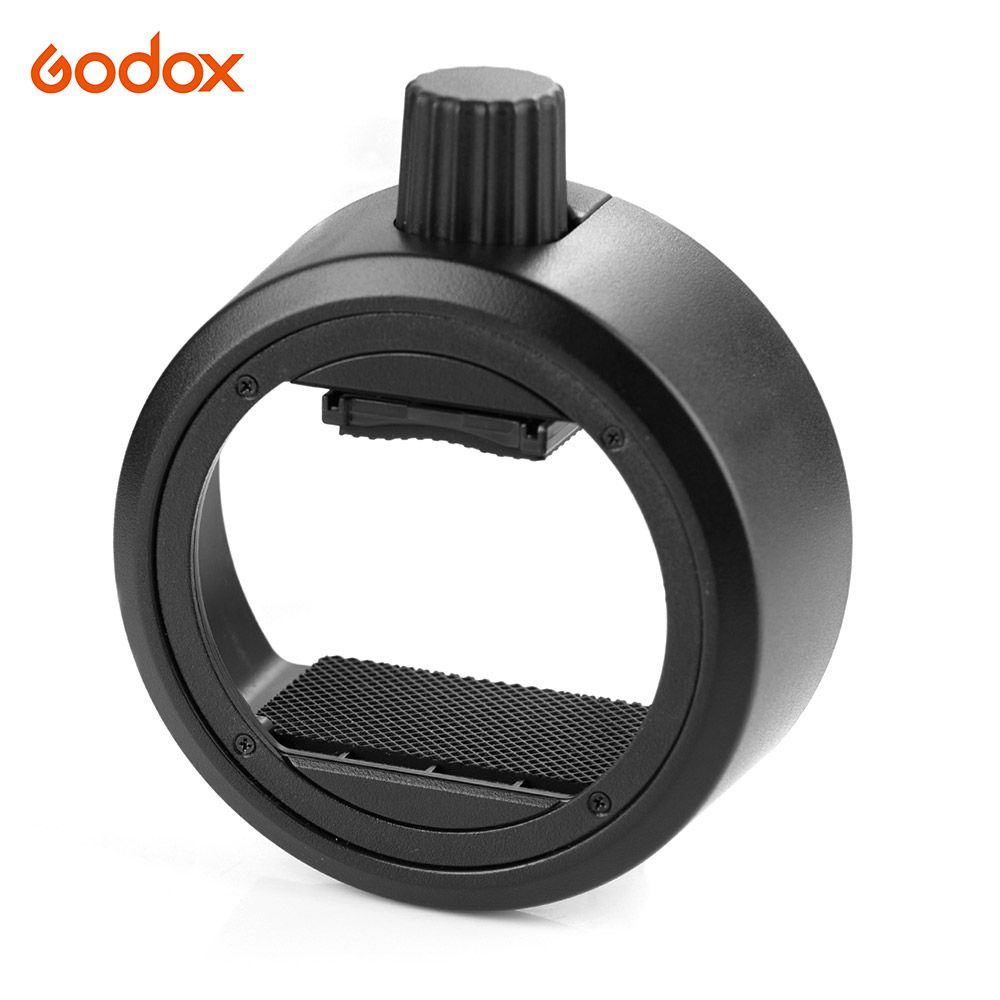 S-R1 On-Camera Flash Speedlite Round Shape Adapter RingMount