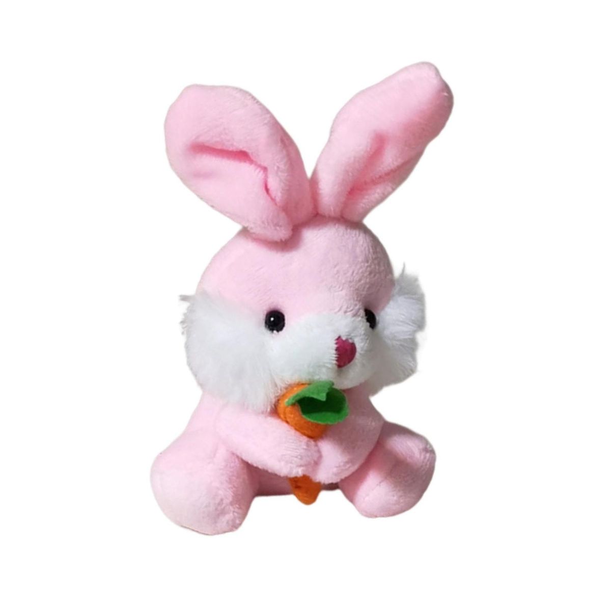 Plush Rabbit Pendant Stuffed Doll Key Ring Backpack Plush Pendant Pink