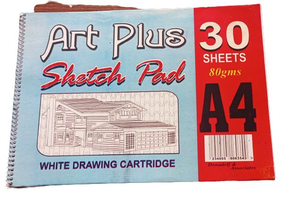 A4 Sketch Pad - White - 30 Sheets