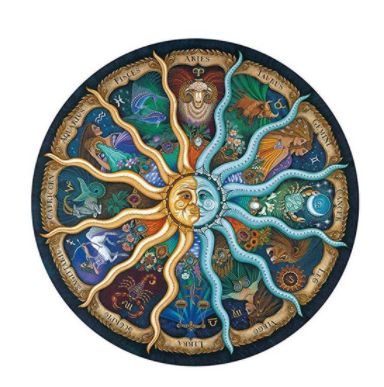 Round Puzzle 1000 Pieces 3D Jigsaw Puzzle For Adults