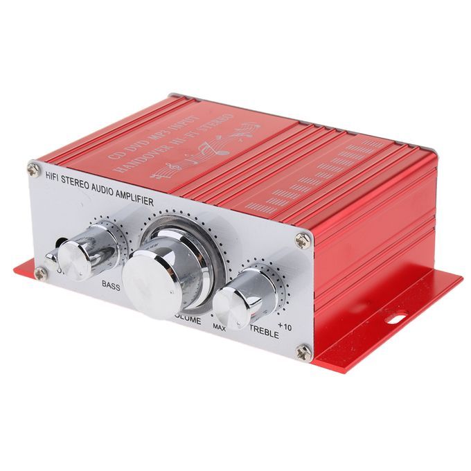 Mini HiFi Stereo Audio Amplifier Amp For Speaker Home Audio TV Car