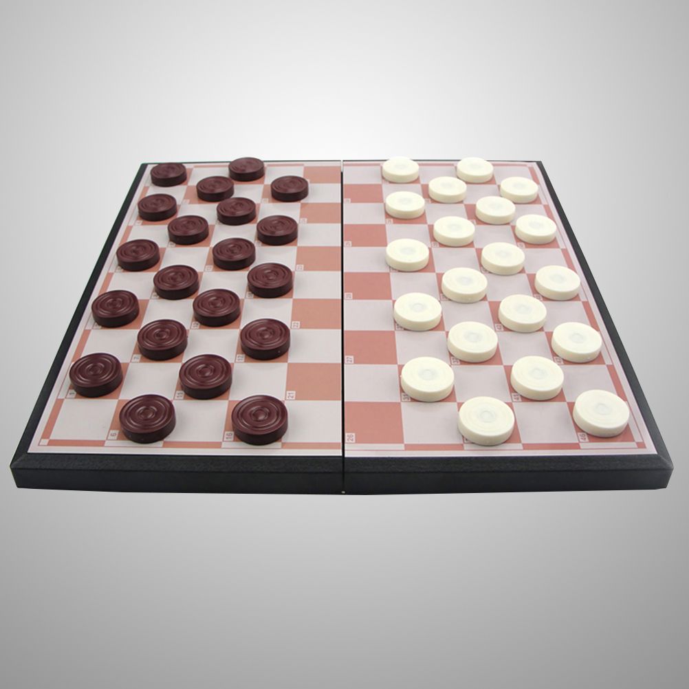 Checkers Board Game Chess Chinese Setdraughts Foldingadults International Draught Gamestravel Toe Marbles Toy Boards Setsclassic