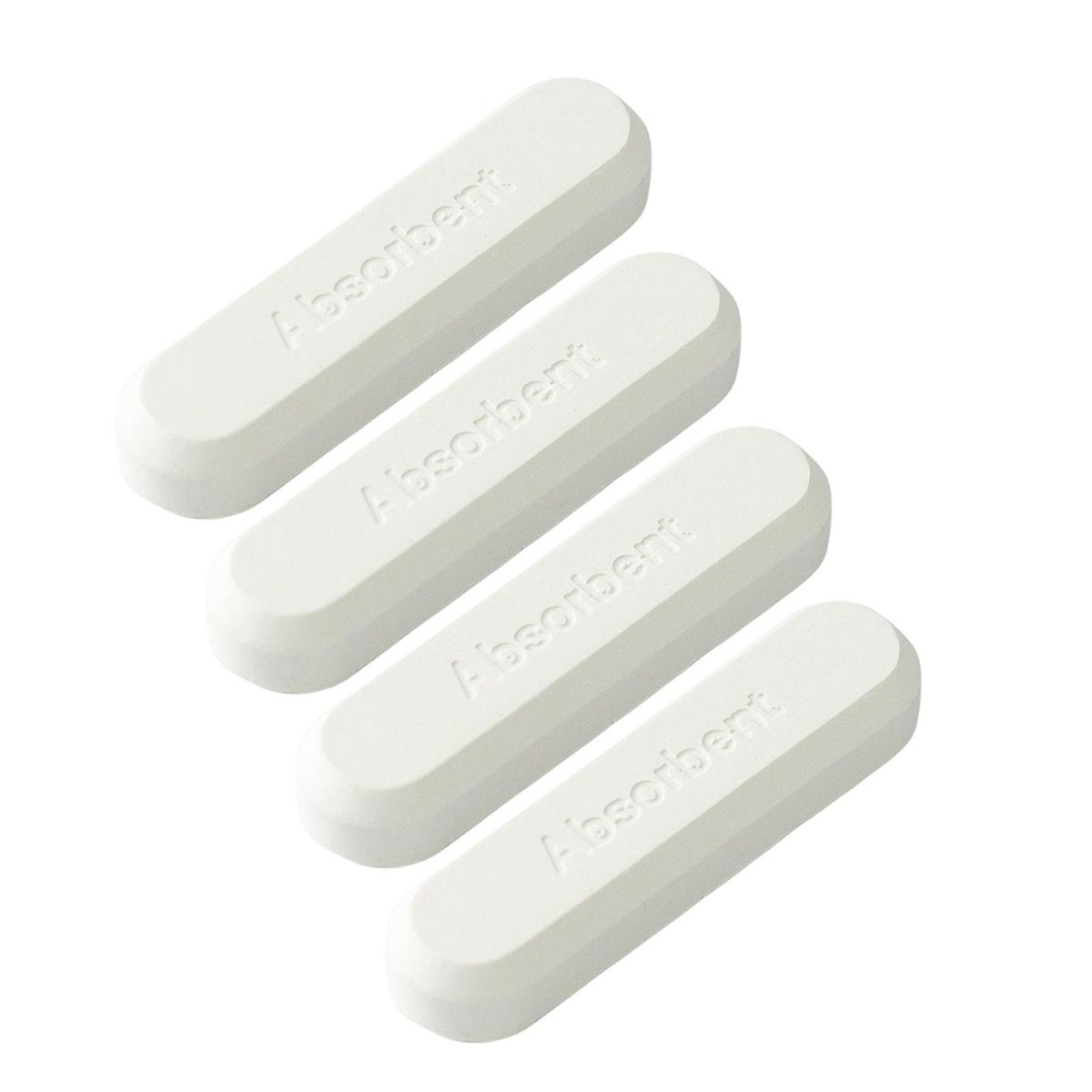 4Pcs Water Absorption Rod Diatomaceous Earth Moisture Drying Stick Green